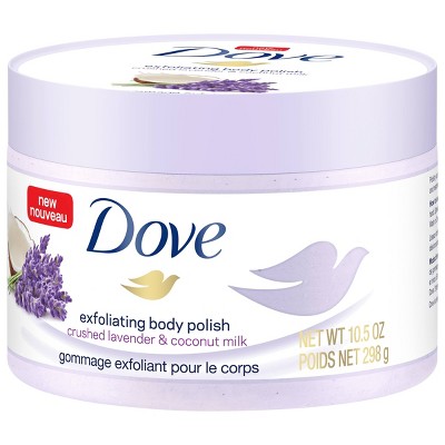 Dove Exfoliating Body Polish Crushed Lavender & Coconut Milk 298 gm