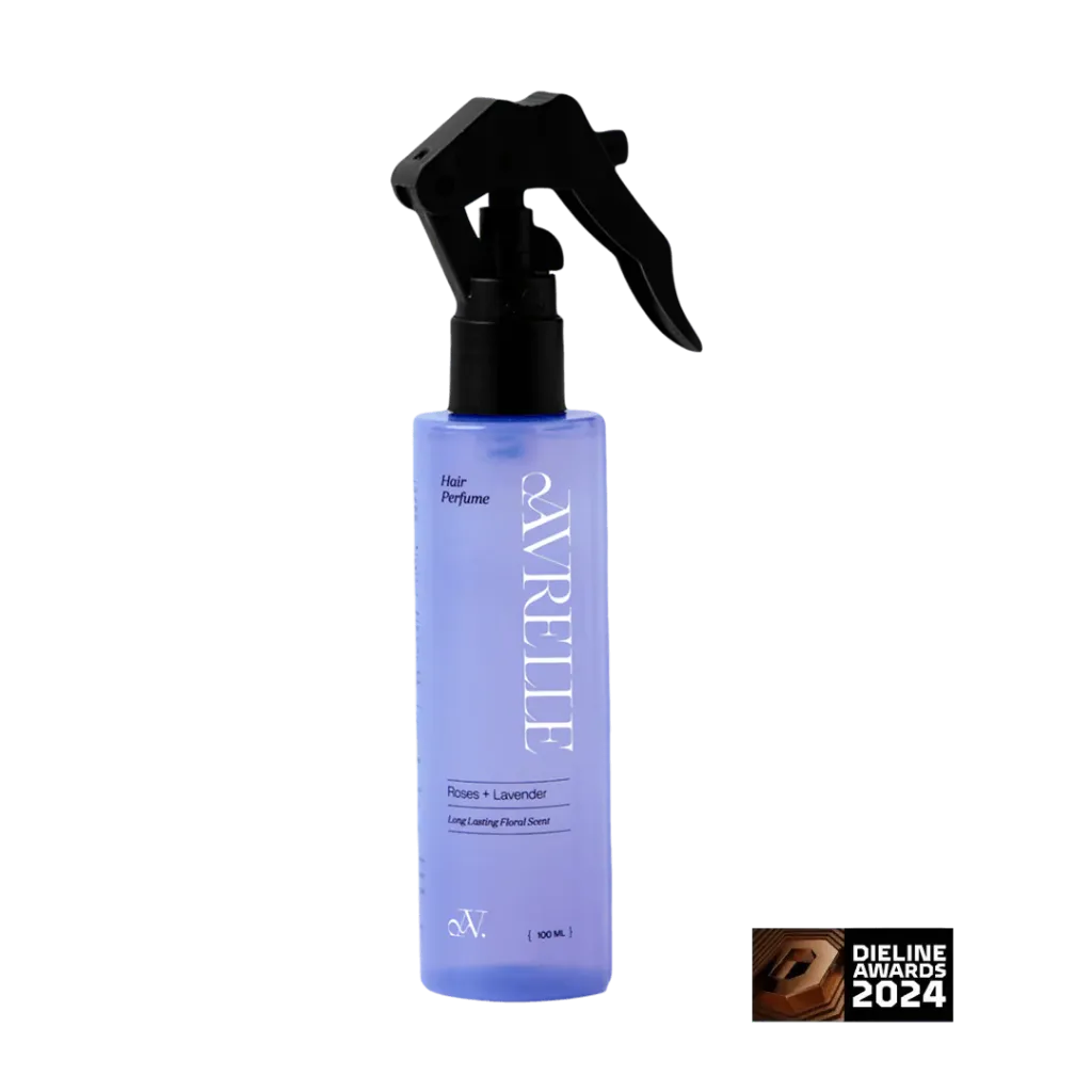 [avrelle-hairperfum-roses100] اڤريل عطر الشعر الخالي من الكحول بالورد و اللافندر