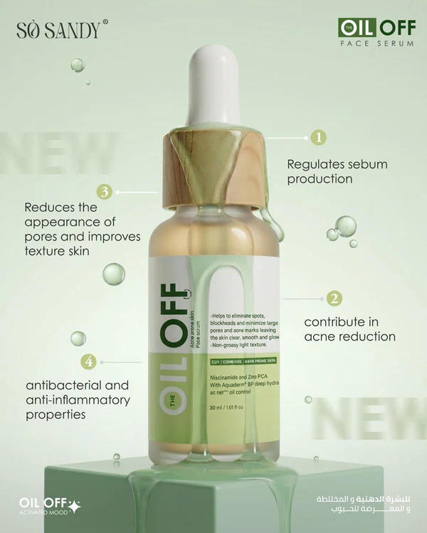 [sosandy-serum-oiloff30] So Sandy The Oil OFF Face Serum 30 ML