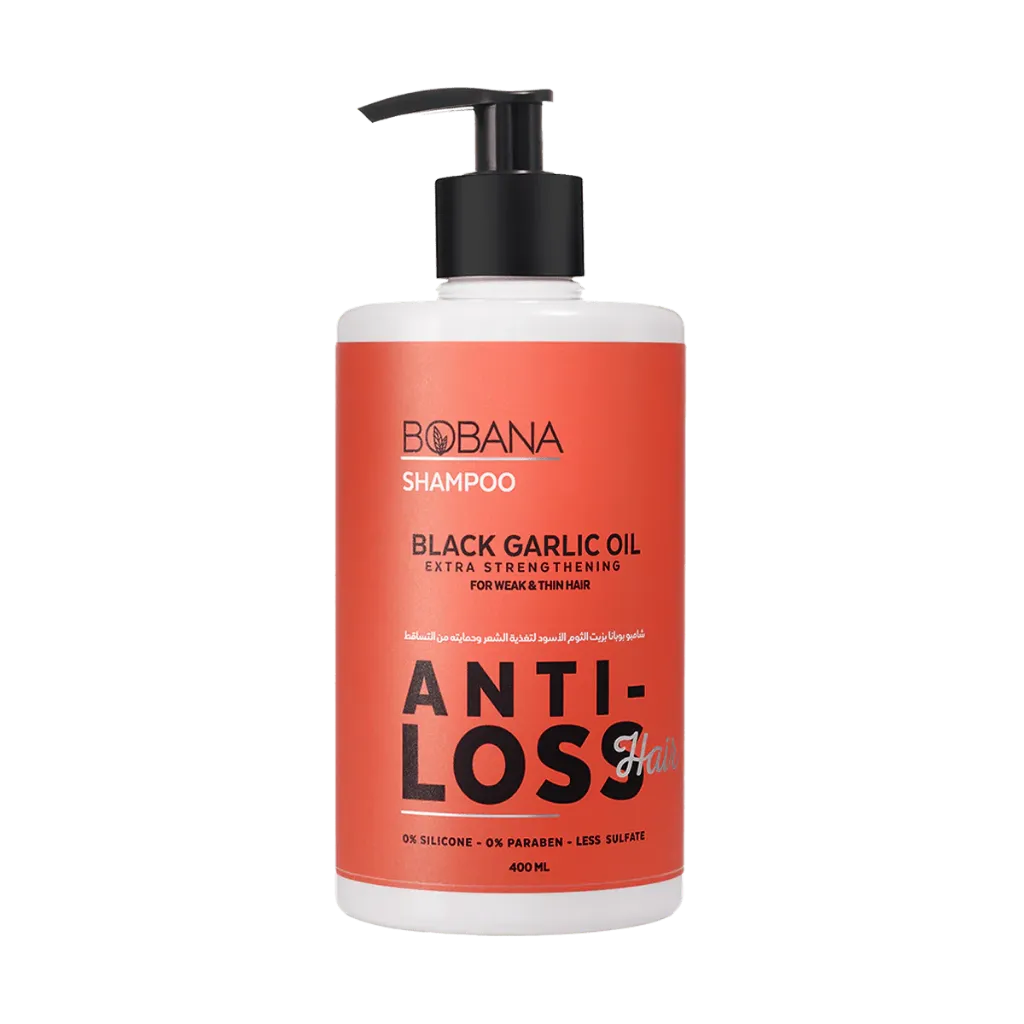 Bobana Shampoo with Black Garlic Oil 400 ML