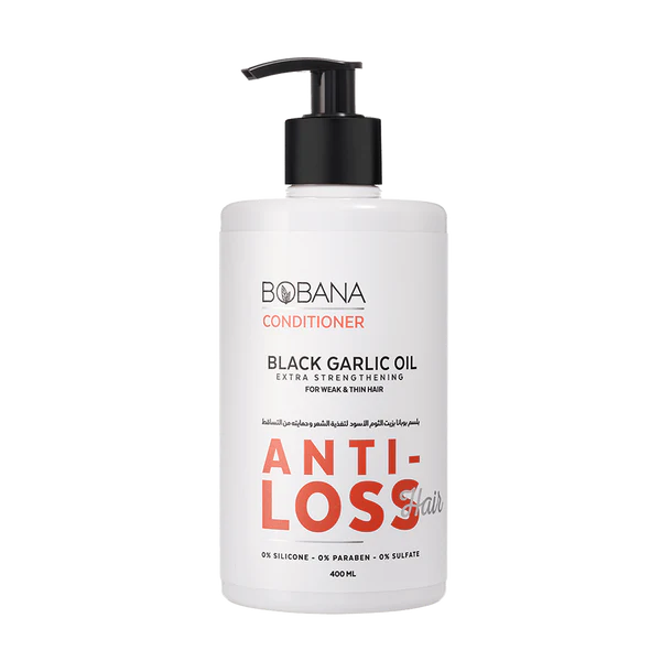 [bobana-cond-garlic400] Bobana Conditioner with Black Garlic Oil 400 ML