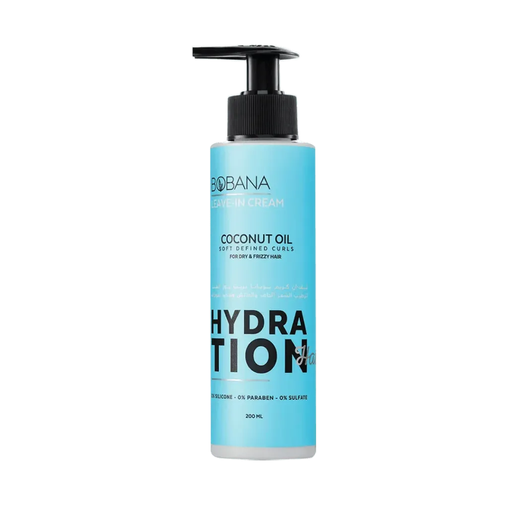 [bobana-cream-coconut200] Bobana Leave-in Cream with Coconut Oil 200 ML