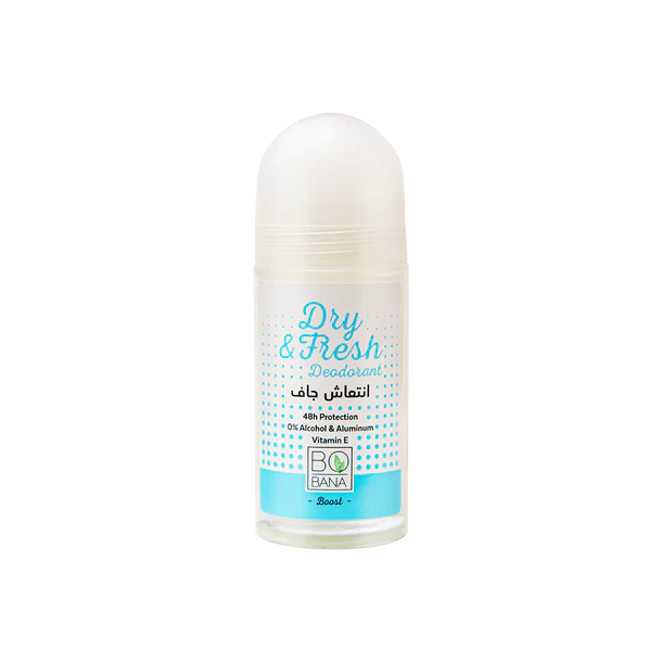 [bobana-roll-dry50] بوبانا مزيل العرق انتعاش جاف طوال اليوم 50 مل