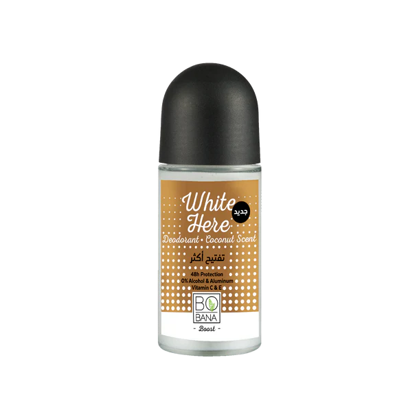 Bobana "White Here" Deodorant With Coconut Scent 50 ML