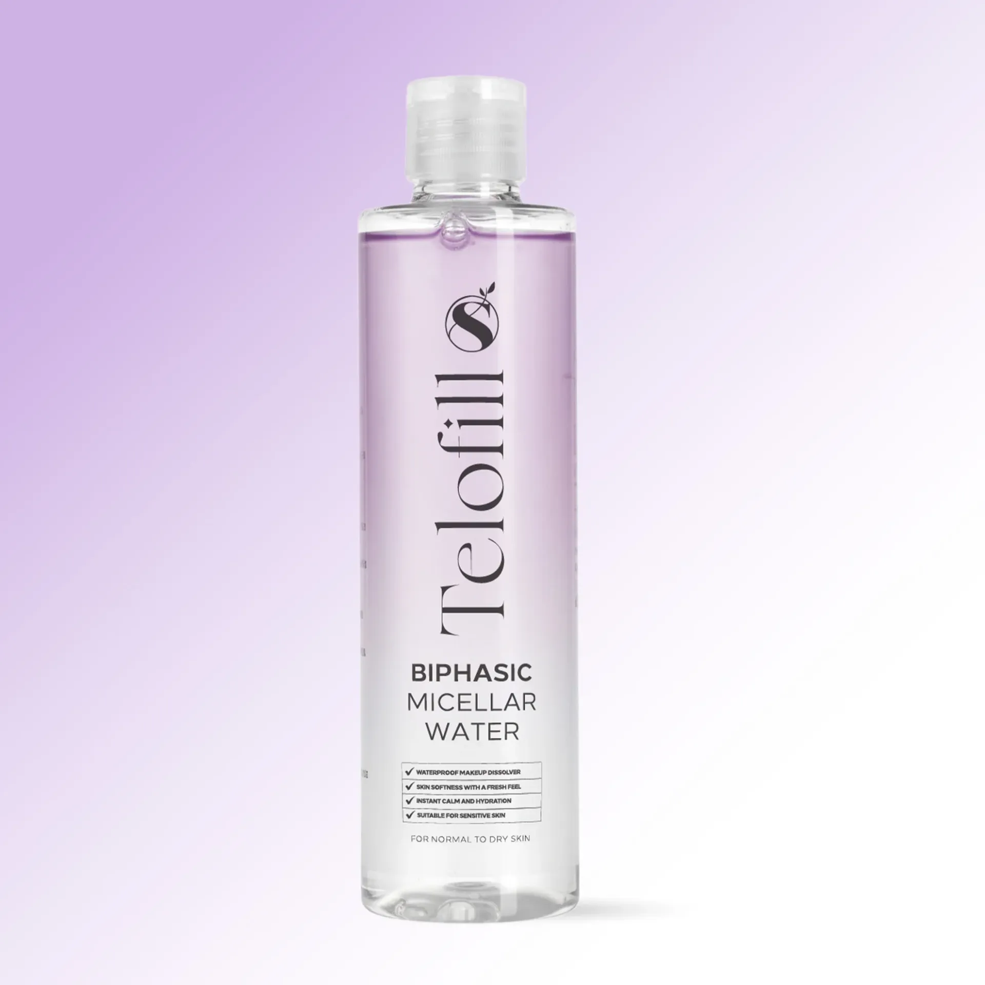 [telofill-micellar-biphasic250] تيلوفيل ماء ميسيلار ثنائي المفعول 250 مل