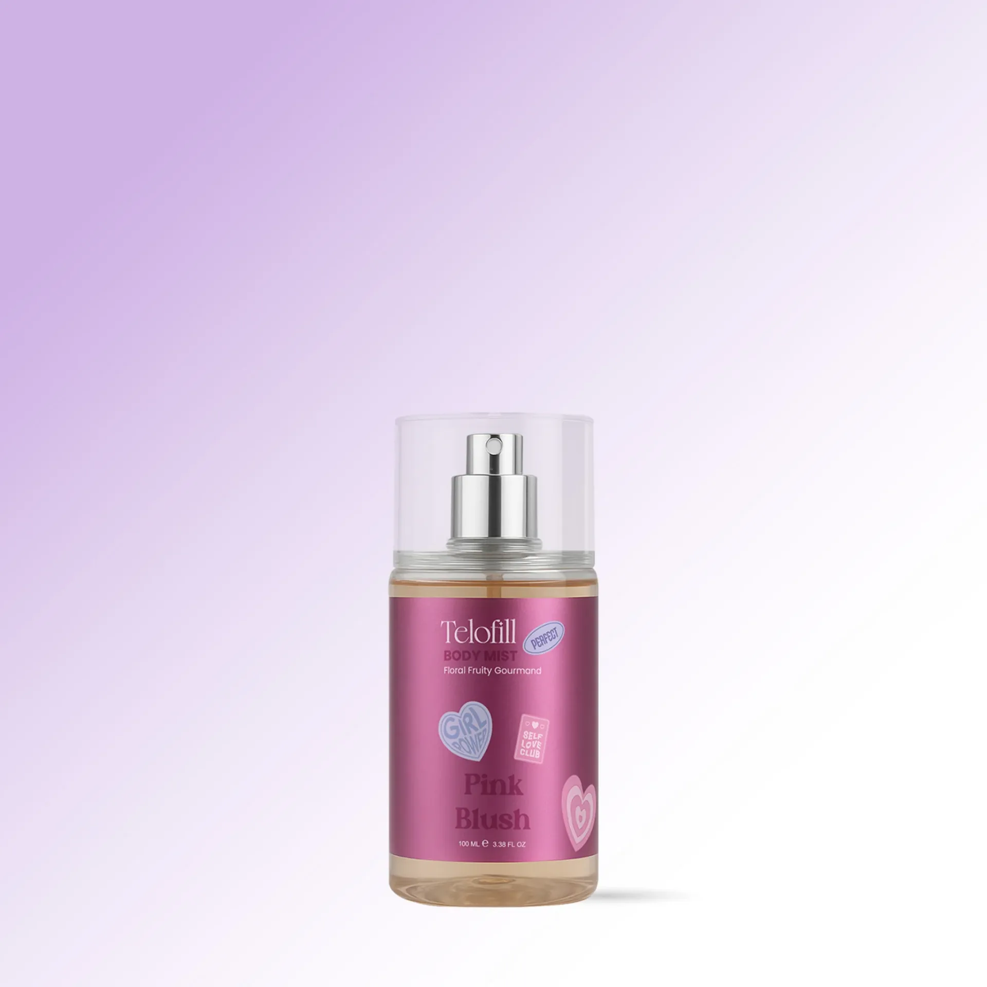 [telofill-splash-pink100] Telofill Pink Blush Body Mist (100ML)