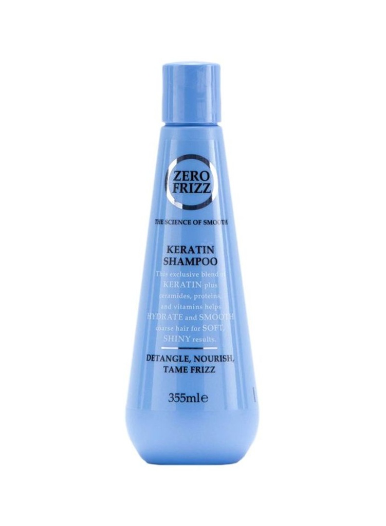 [zero-sh-keratin355] Zero Frizz Keratin Shampoo 355 ML