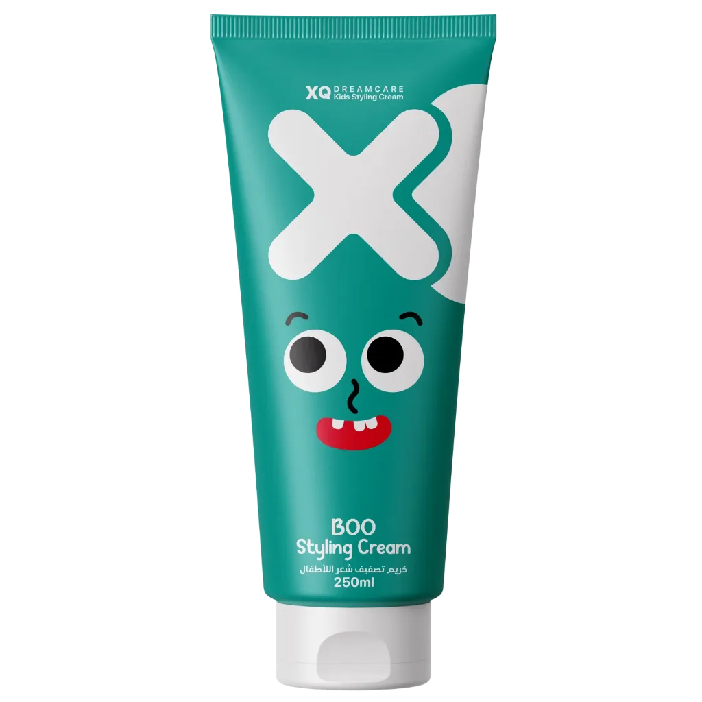 [xq-cream-boo250] اكس كيو كريم تصفيف شعر للأطفال 250 مل