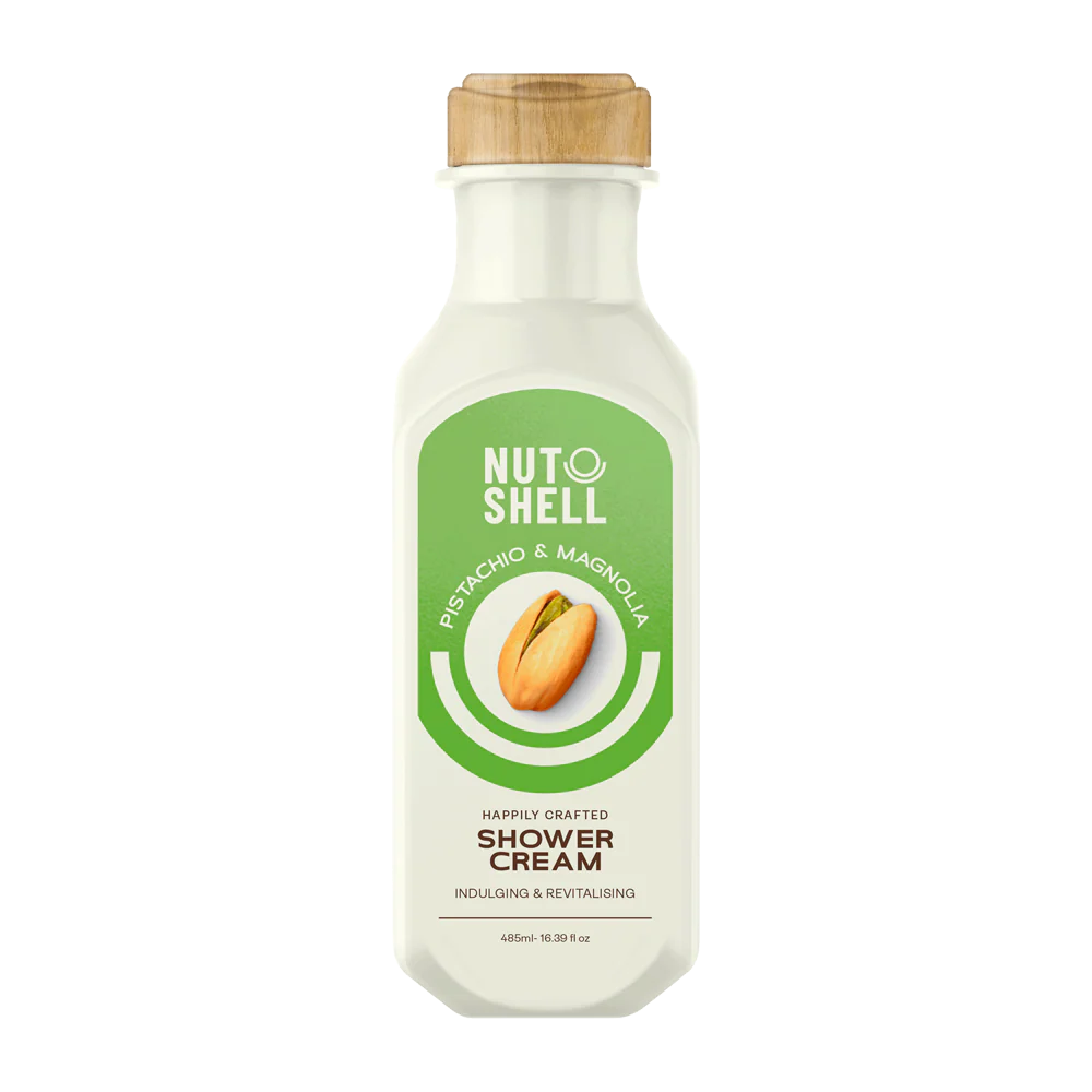[nutshel-shower-pistachio485] Nutshell Pistachio & Magnolia Shower Cream 485 ML