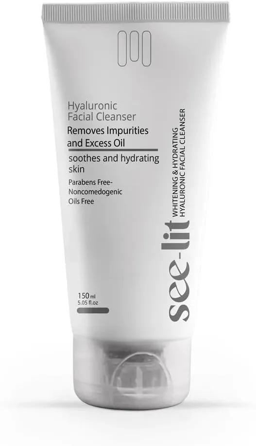 [seelite-cleans-hyaluronic150] سي لايت غسول الوجه بحمض الهيالورونيك 150 مل
