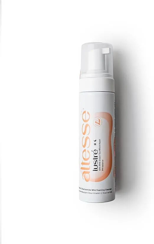 [altesse-cleans-lustre180] ألتيس لستريه غسول رغوي لطيف بفيتامين سي والنياسيناميد 180 مل