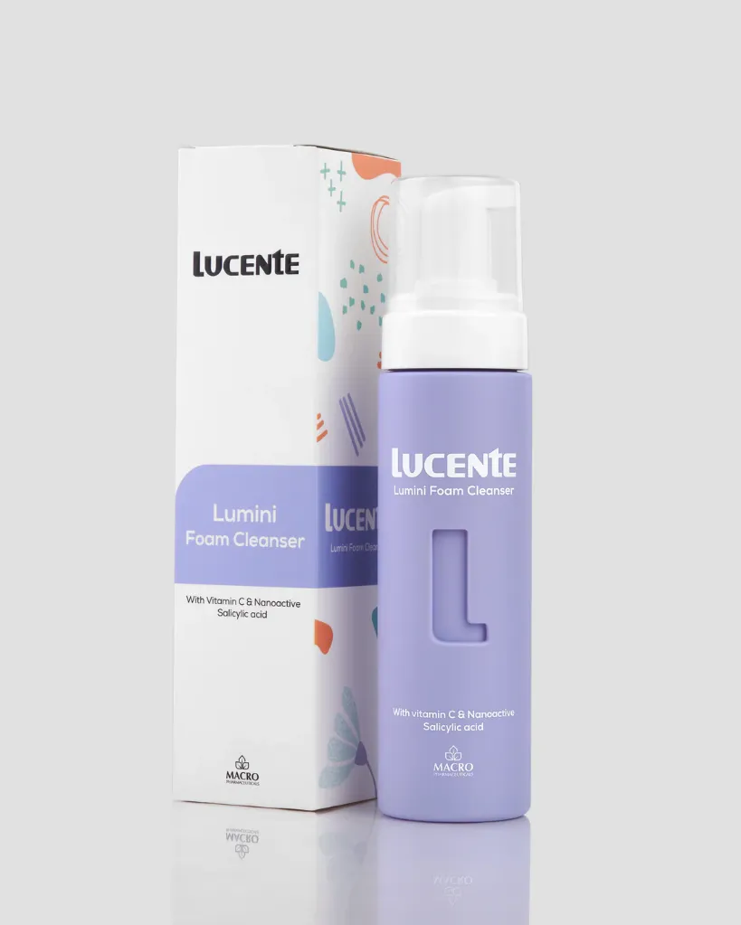 [lucente-cleans-lumini200] لوسينتي لوميني غسول رغوي  200 مل