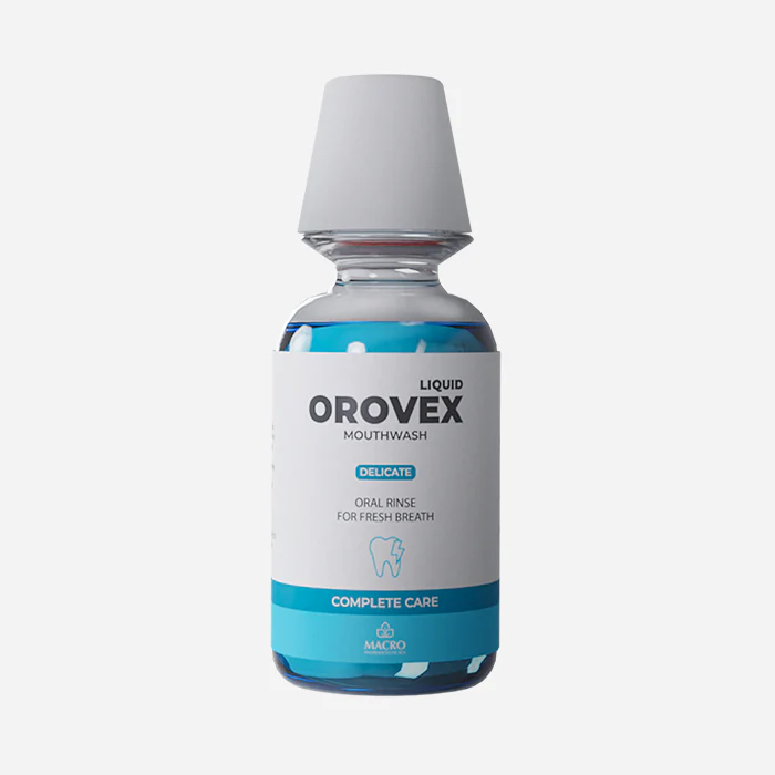 Orovex Liquid Mouth wash Delicate 250 ML