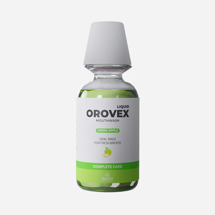 Orovex Liquid Mouth wash Green Apple 250 ML