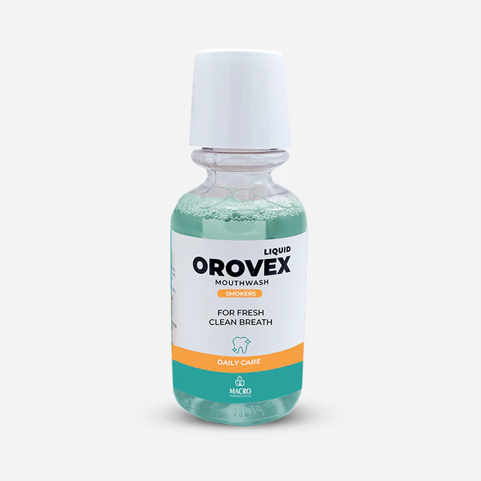 [orovex-wash-smokers250] اوروفيكس سموكرز غسول للفم 250 مل