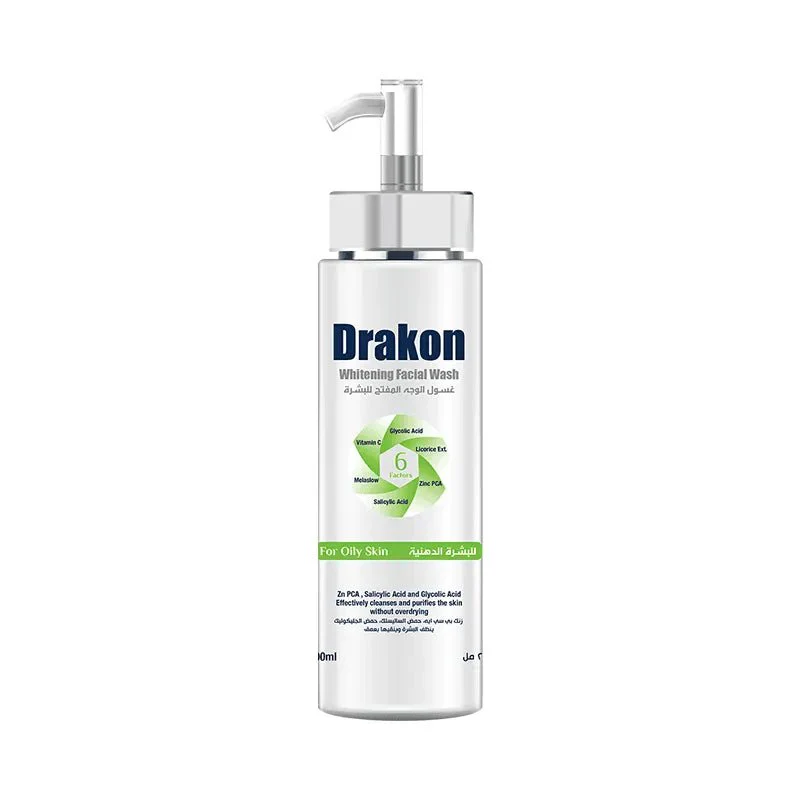 [drakon-cleans-oily200] Drakon Whitening Facial Wash For Oily Skin 200 ML
