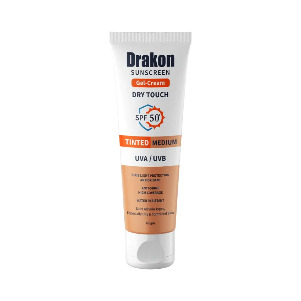 Drakon Tinted sunscreen Foundation (Medium shade) 60 gm