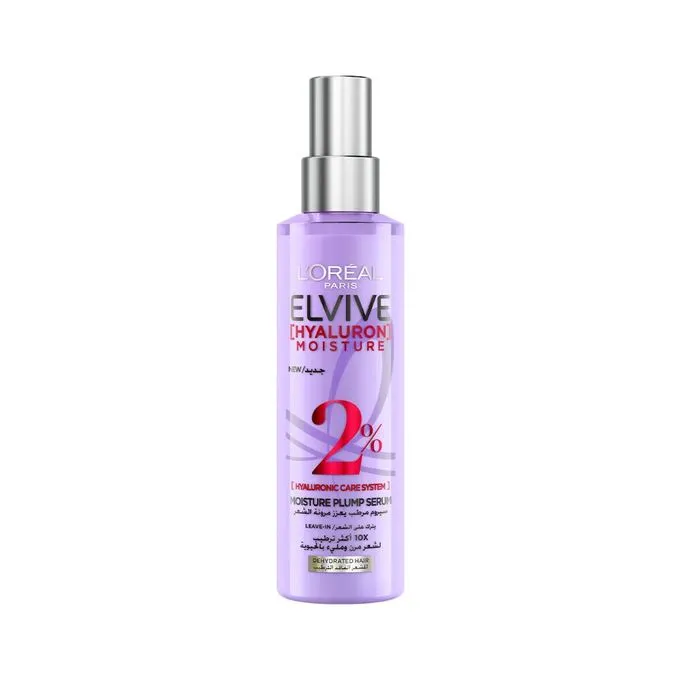 [loreal-serum-hair150] لوريال باريس سيروم إلفيف هيالورون المرطب والمنعم 150 مل