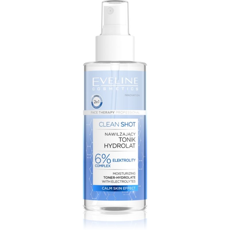 [eveline-toner-electrolytes150] إيفلين تونر كلين شوت المرطب بنسبة 6% من الإلكتروليتات 150 مل