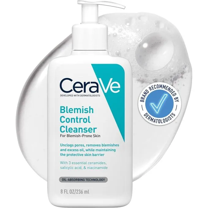 [cerave-cleans-acneprone236] CeraVe Blemish Control Cleanser For Acne & Blemish Prone Skin 236 ML
