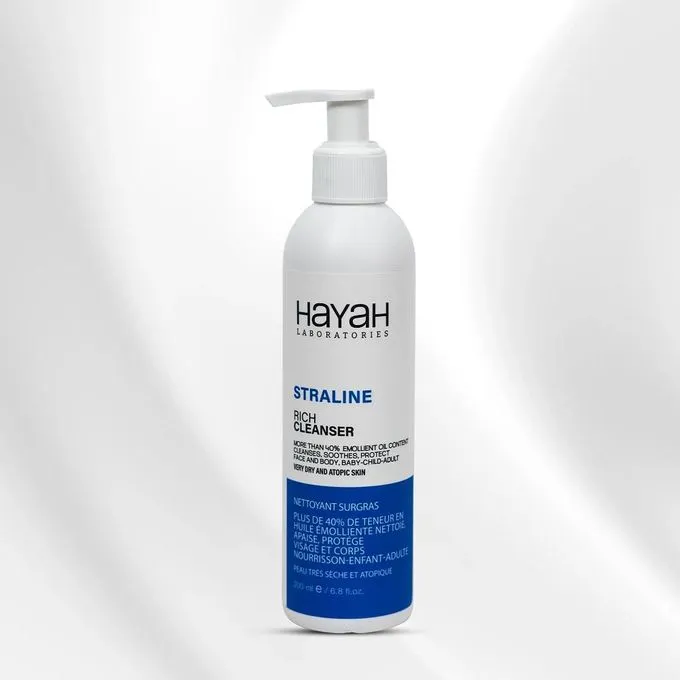 [hayah-cleans-rich200] Hayah Straline Rich Cleansing Face & Body 200 ML