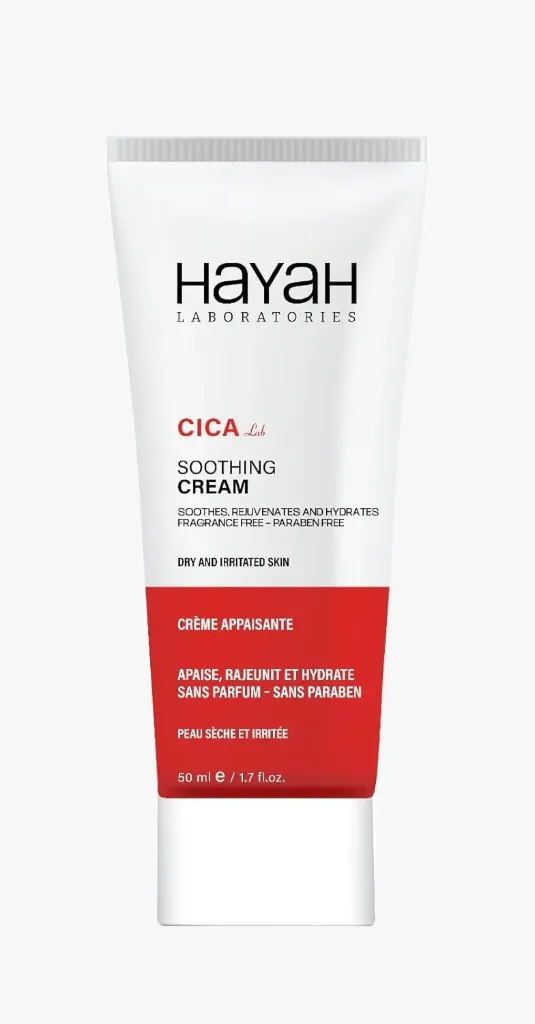 [hayah-cream-soothing50] حياة سيكا لاب كريم مهدئ 50 مل