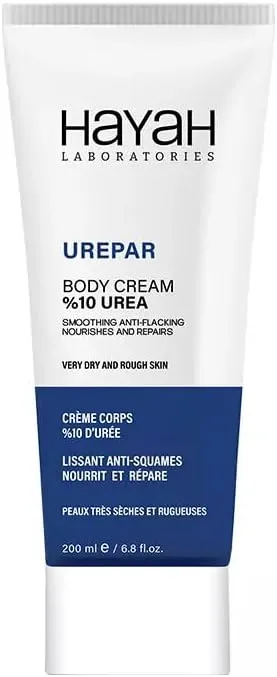 [hayah-lotion-urea200] حياة يوريبار كريم الجسم 10% يوريا 200 مل