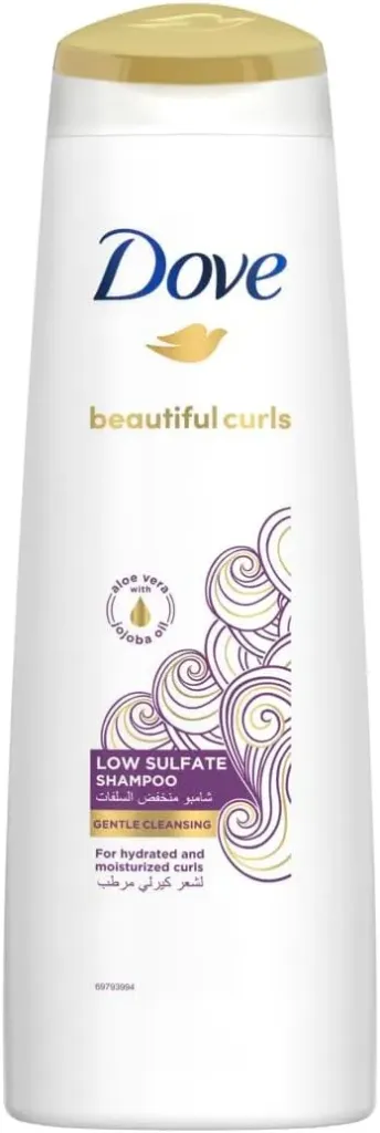 [dove-sh-curl350] Dove Beautiful Curls Shampoo Low Sulfate 350 ML
