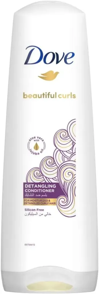 [dove-cond-curl350] Dove Beautiful Curls Conditioner Silicon Free 350 ML