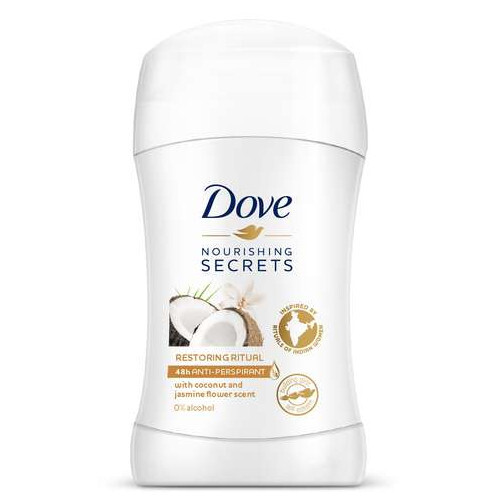 [dove-deodorant-coconut40] Dove Nourishing Secrets Coconut & Jasmine Antiperspirant Stick 40 gm