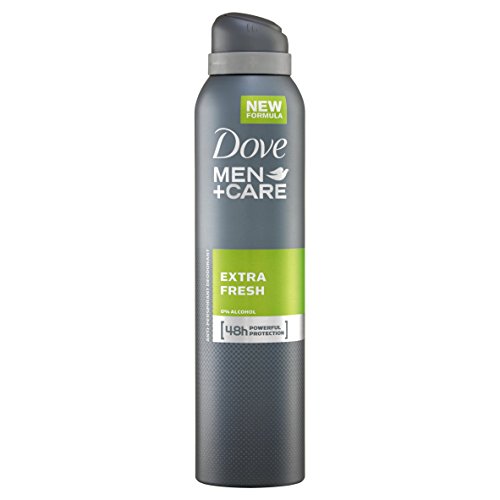 [dove-deodorant-extra250] دوف مزيل عرق مضاد للتعرق بخاخ للرجال +كير إكسترا فريش 250 مل