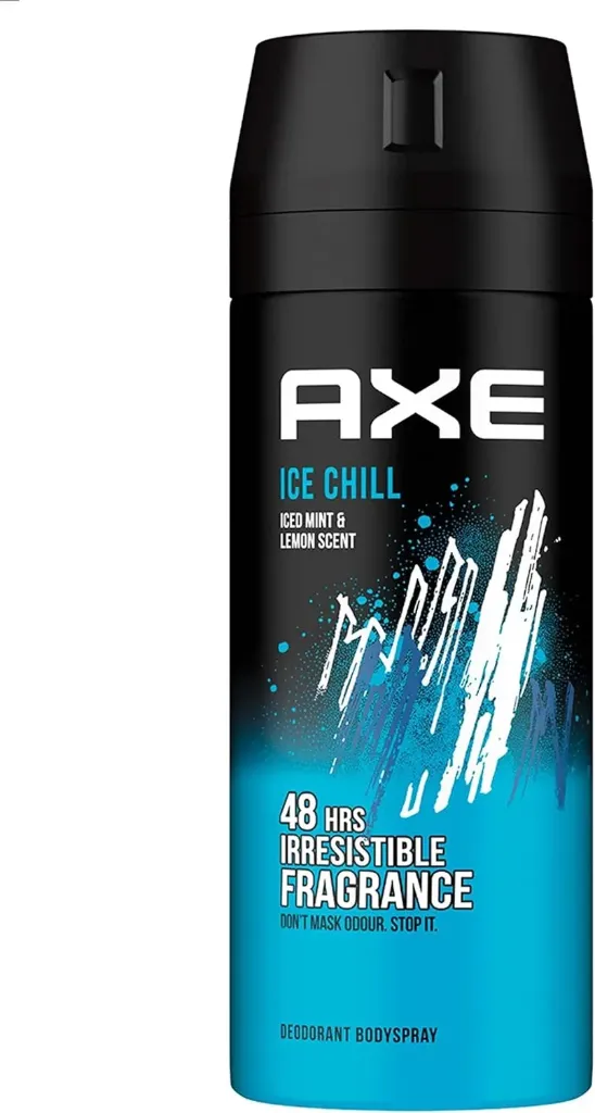 [axe-spray-chill150] Axe Body Spray for Men Ice Chill 150 ML