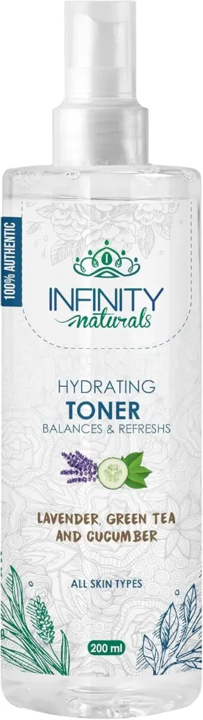 Infinity Naturals Hydrating Toner Lavender, Green Tea, Cucumber 200 ML