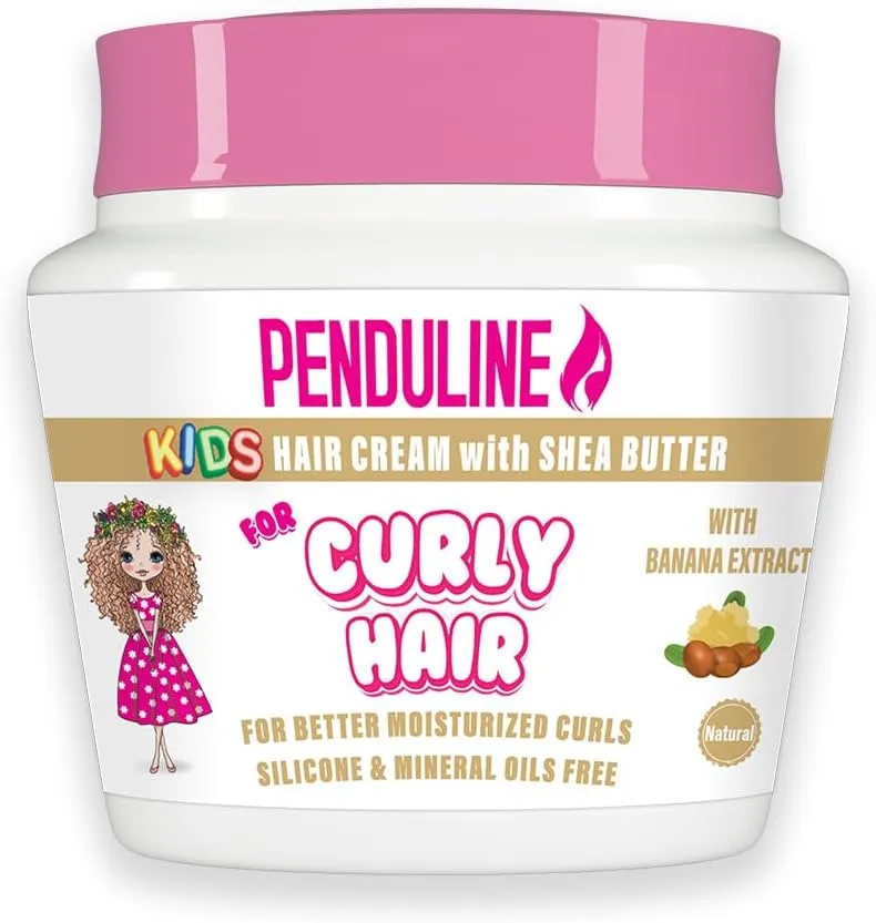 [penduline-cream-shea150] بندولين كريم شعر للأطفال بزبدة الشيا (للشعر الكيرلي) 150 مل