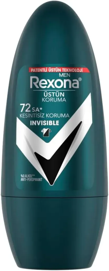 [rexona-roll-invisible50] Rexona Men Advanced Protection 72H+ Clear Antiperspirant Roll On Invisible 50 ML