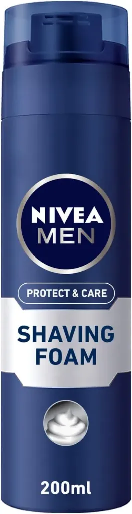 [nivea-foam-shaving200] Nivea Men Shaving Foam Protect & Care 200 ML