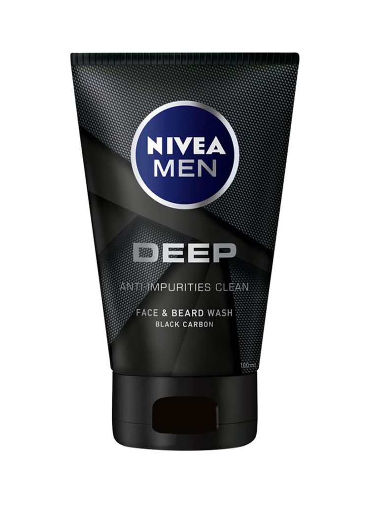[nivea-cleans-deep100] نيڤيا غسول الوجه و اللحية 100 مل