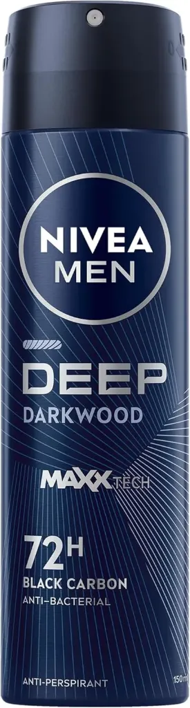 [nivea-spray-dark150] Nivea Men Antiperspirant Spray Deep Dark Wood 150 ML