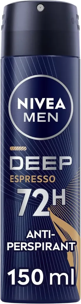 [nivea-spray-espresso150] نيڤيا ديب بخاخ مضاد التعرق للرجال رائحة الإسبريسو 150مل