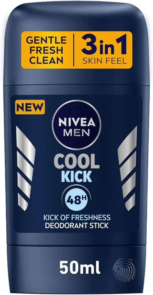 [nivea-stick-cool50] Nivea Men Cool Kick Fresh Scent Antiperspirant Stick 50 ML
