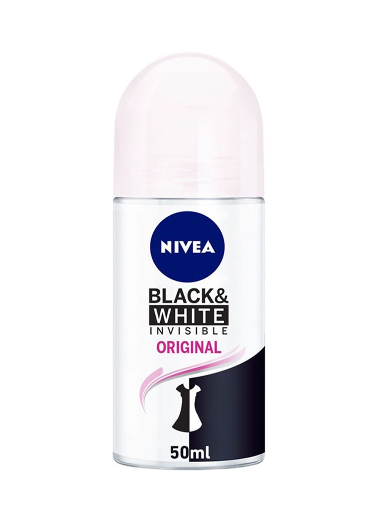 [nivea-roll-womeninvisible50] نيڤيا مضاد التعرق للنساء بلاك آند وايت غير مرئي 50 مل