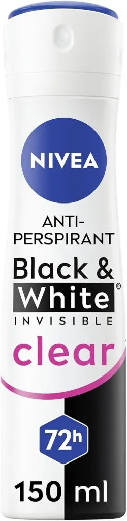 [nivea-spray-womeninvisible150] نيڤيا بخاخ مضاد التعرق للنساء بلاك آند وايت غير مرئي  150 مل