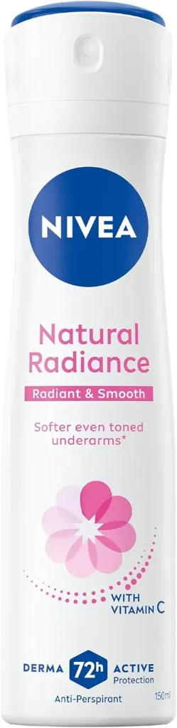 Nivea Women Antiperspirant Spray Natural Radiance 150 ML