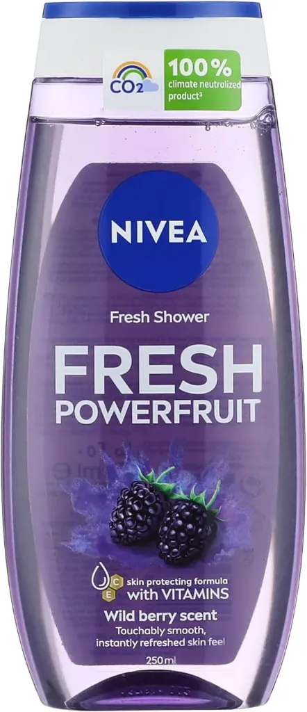 [nivea-shower-powerfruit250] Nivea Fresh Powerfruit Shower Gel 250 ML
