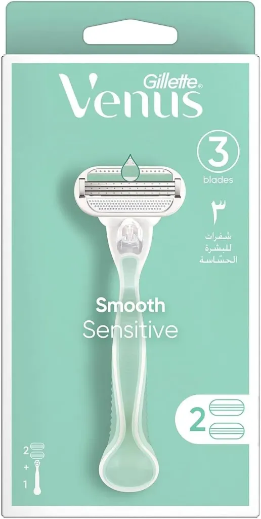 [gillette-razor-smooth2] Gillette Venus Smooth Handle + 2 Blades