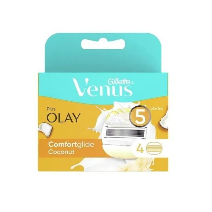 [gillette-razor-olay4] Gillette Venus & Olay Women’s Razor Blade Refills, 4 Count