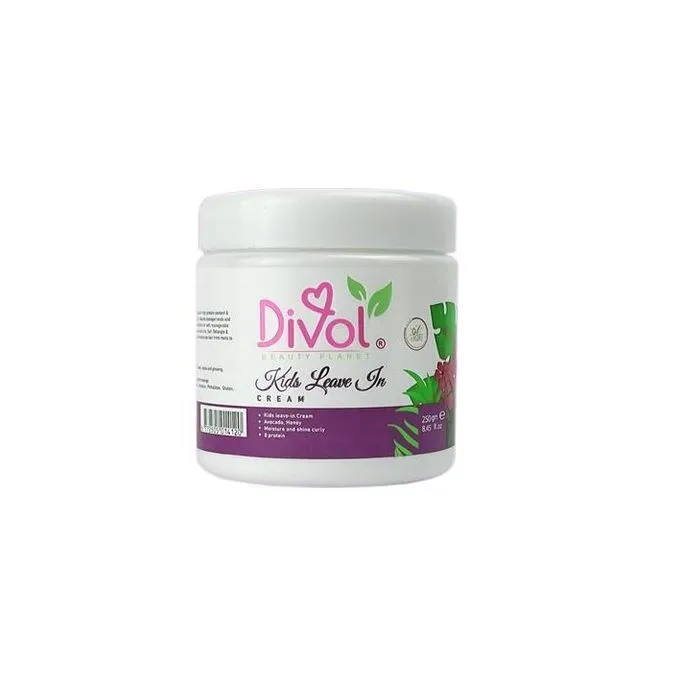 [divol-leavin-avocado250] ليف ان ديفول لشعر الاطفال بالافوكادو 250 جم