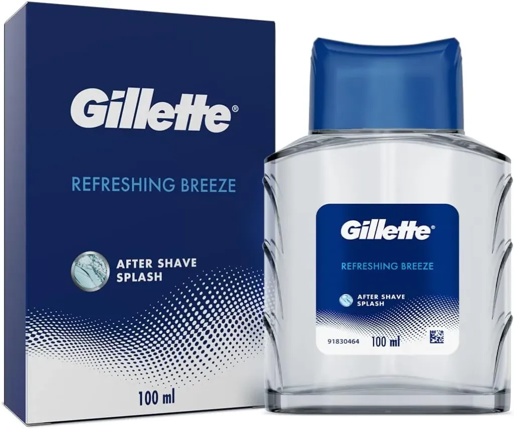 [gillette-shave-after100] Gillette Refreshing Breeze After Shave Splash 100 ML