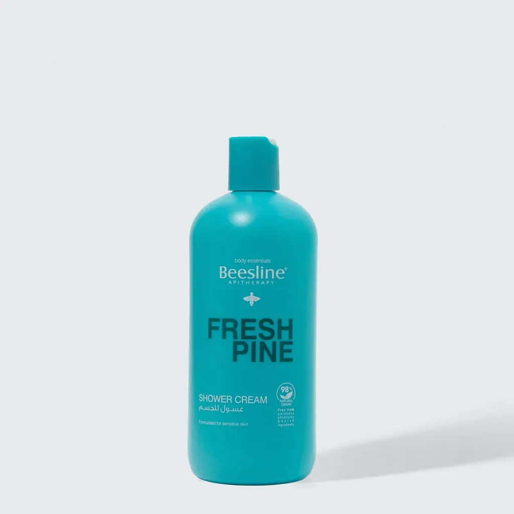 [beesline-shower-pine750] بيزلاين كريم الاستحمام برائحة الصنوبر 750 مل