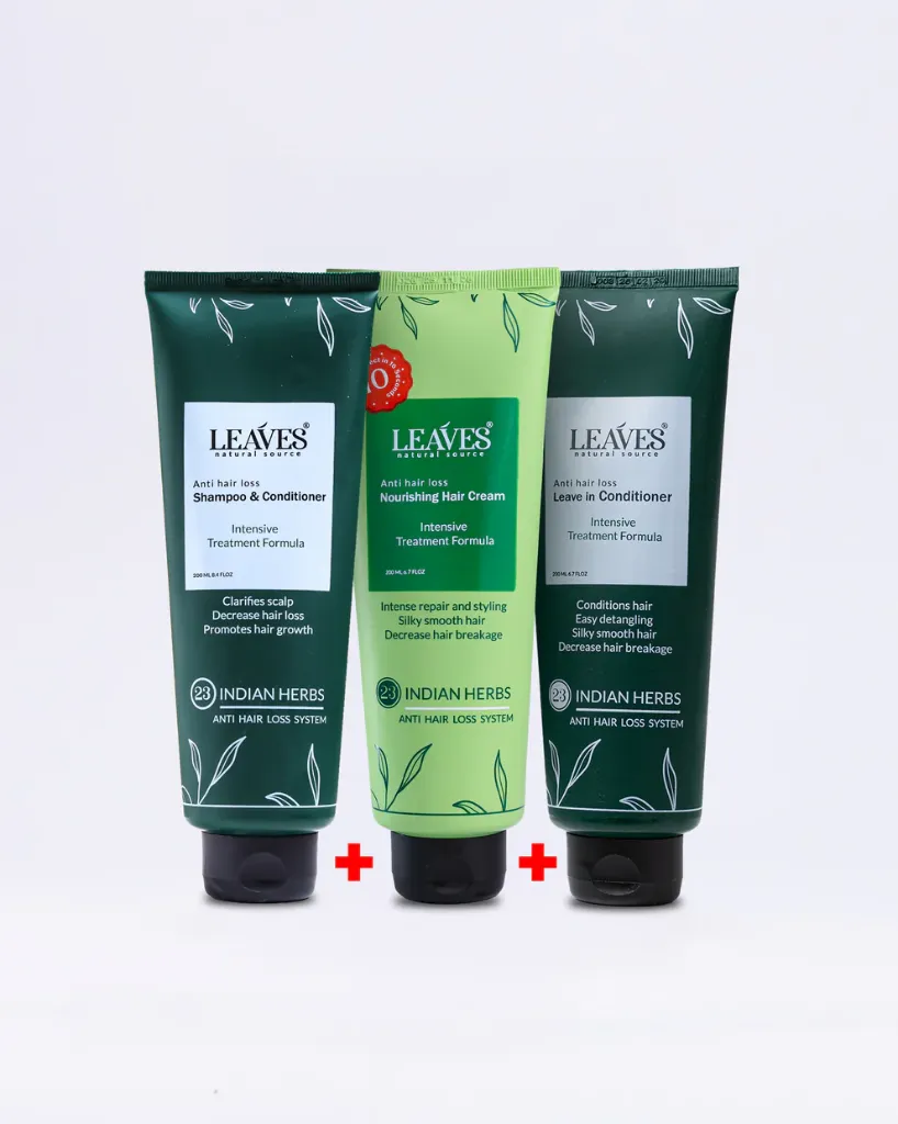 [leaves-routine-split] روتين علاج جفاف وتقصف الشعر